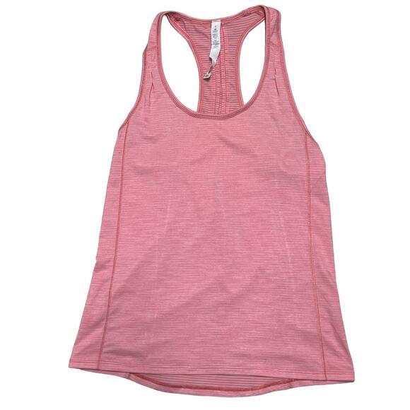 Lululemon Hotwave Tank Light Pink Size 6 - Picture 4 of 6